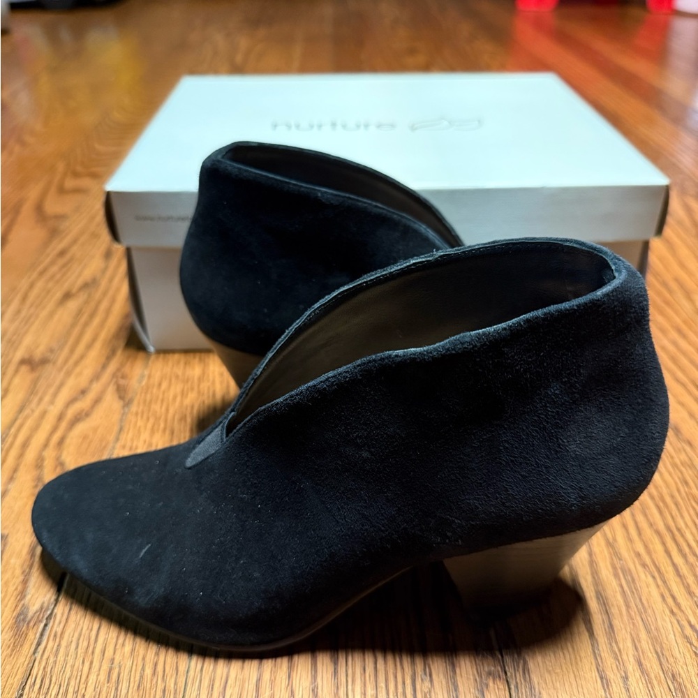 Nurture by Lamaze Black Suede Booties